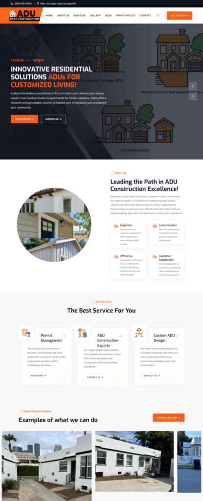 ADU Best Contractors