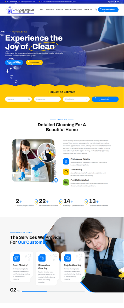 Lavandería Proveleec